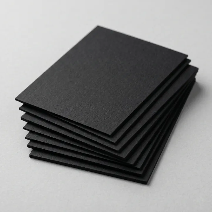 Black cardstock