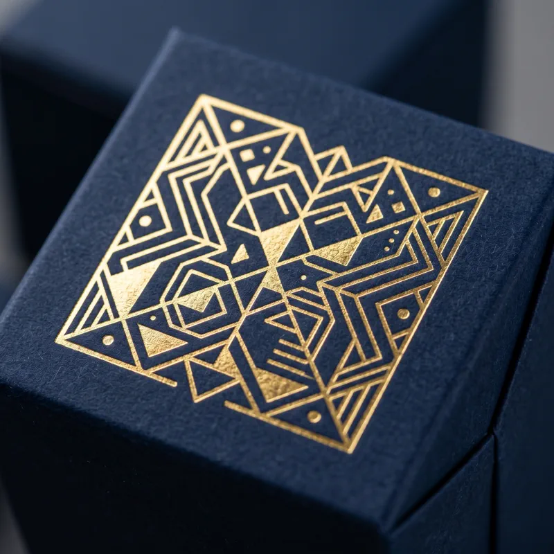 Gold hot stamp