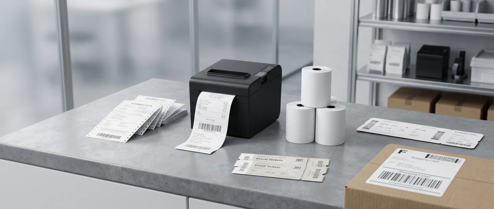 Thermal Paper & Receipts