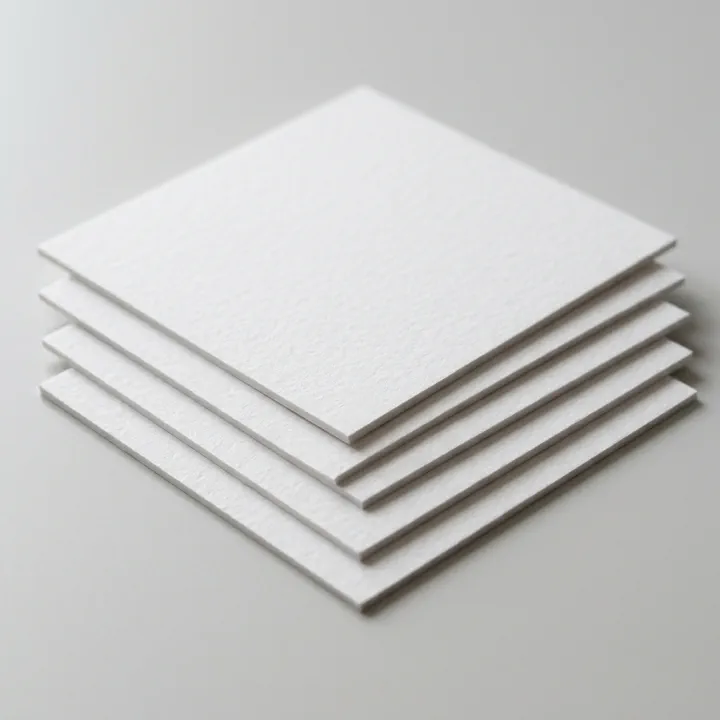 White cardstock